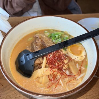 Ramen Wasabi - Spicy Roasted Garlic Miso Ramen - Ramen Near Me - Chicago, Illinois