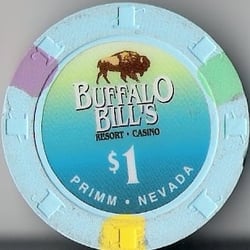 Buffalo Bill's Resort and Casino - $1 Chip
