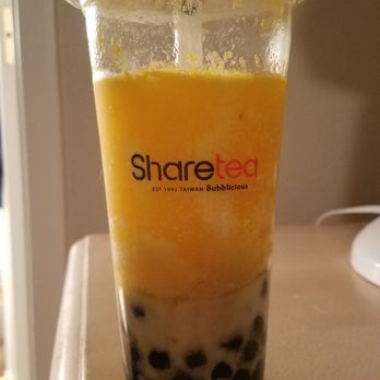 Sharetea - Mango ice blended with ice cream. - Coffee & Tea Near Me - Las Vegas, Nevada