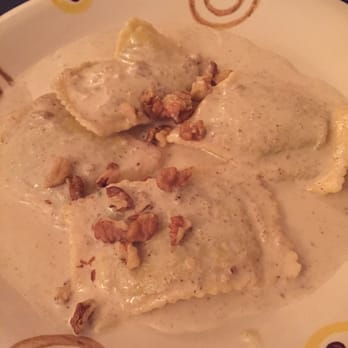 Trattoria Nella - Ravioli in noci sauce! Most delicious thing I've ate in Italy so far! - Tuscan Near Me - Florence, FI