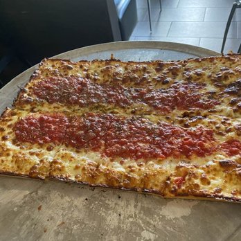 Christos Restaurant & Bar - Detroit style pizza, at Christos Restaurant & Bar in Wallingford, CT. - Bars Near Me - Wallingford, Connecticut
