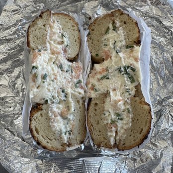 NY Bagels & Cafe - Bagel with Lox Scallion Cream Cheese - Bagels Near Me - New York, New York NY Bagels & Cafe - Bagel with Lox Scallion Cream Cheese - Bagels Near Me - New York, New York