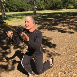 Comprehensive Athletic Training - TRX - Park Workout - Alternate Leg - Step Lunge - Strength - Power - Balance - Flexibility - Core