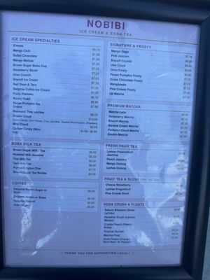 Menu photo 1 Nobibi Hayward, CA Menu photo 1 Nobibi Hayward, CA
