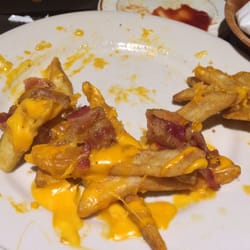 Suds - Not much left of the cheese fry appetizer!!