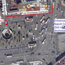 Sixt - The parking garage for car rental returns is underground!