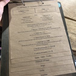 All You Eat Is Love - Menu