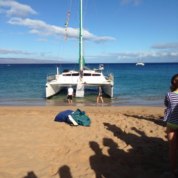 Trilogy Excursions - Loading on right from the beach easy, easy! - Snorkeling Near Me - Lahaina, Hawaii Trilogy Excursions - Loading on right from the beach easy, easy! - Snorkeling Near Me - Lahaina, Hawaii