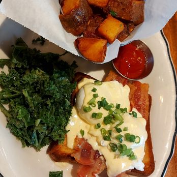 Browns Crafthouse - BBQ Bacon Eggs Benny (Weekend Brunch) - $18 - Bars Near Me - Vancouver, British Columbia Browns Crafthouse - BBQ Bacon Eggs Benny (Weekend Brunch) - $18 - Bars Near Me - Vancouver, British Columbia