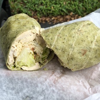 Smoothie Jungle Cafe - Caesar Salad wrap with Chicken - Sandwiches Near Me - Fort Lauderdale, Florida Smoothie Jungle Cafe - Caesar Salad wrap with Chicken - Sandwiches Near Me - Fort Lauderdale, Florida
