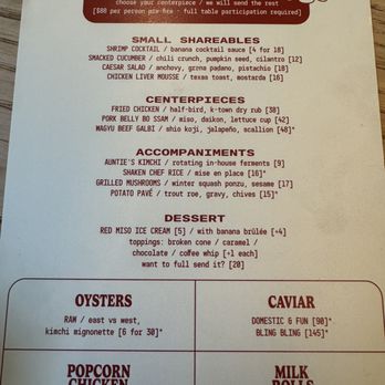 Hey Kiddo - Menu - New American Near Me - Denver, Colorado