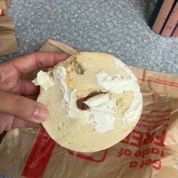 Tim Hortons - Maybe I'm suppose to order extra cream cheese??