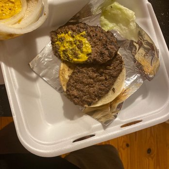Cook Out - Skinny weird patty's that are dry and small - Barbeque Near Me - Greenville, South Carolina Cook Out - Skinny weird patty's that are dry and small - Barbeque Near Me - Greenville, South Carolina
