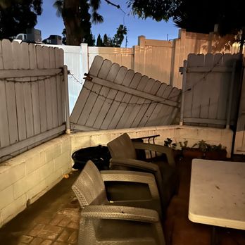 Ursa Pro Restoration - Broken fence - General Contractors Near Me - Los Angeles, California