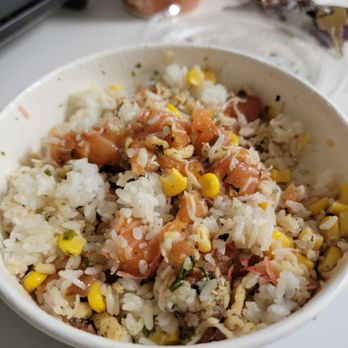 Uncle Sharkii Poke Bar - Bowl; taken the next day (no sauce) - Poke Near Me - Covina, California