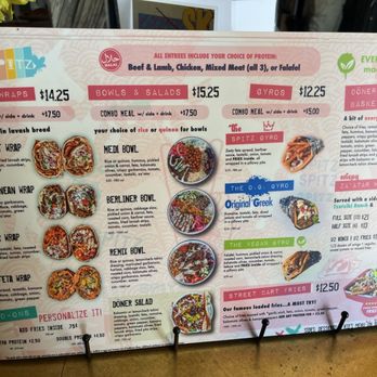 Spitz - Menu - Greek Near Me - Placentia, California