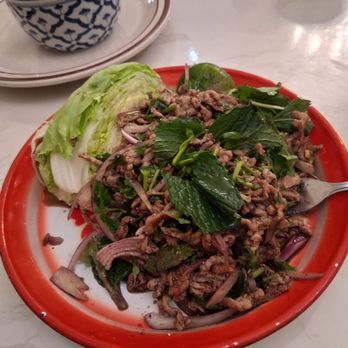 EE-Sane Thai Cuisine - Pork larb - Thai Near Me - Milwaukee, Wisconsin
