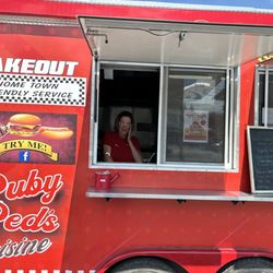 Ruby Red’s Cuisine - Ruby herself ensures excellent customer service and delivers delicious food