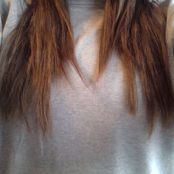 Bad Haircut By Stylist Choppy And Uneven All Over The Place Yelp