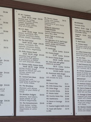 Menu photo 2 Capos Corner Victorville, CA