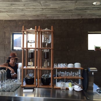 Lofty Coffee - The old brew system - Desserts Near Me - Encinitas, California