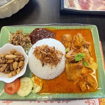 Seasons Kitchen USA - Nasi Lemak with Chicken Curry Tray - Malaysian Near Me - Anaheim, California Seasons Kitchen USA - Nasi Lemak with Chicken Curry Tray - Malaysian Near Me - Anaheim, California