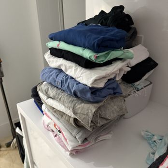 Blue Shield Cleaning Services - Folded laundry - Home Cleaning Near Me - Miami, Florida
