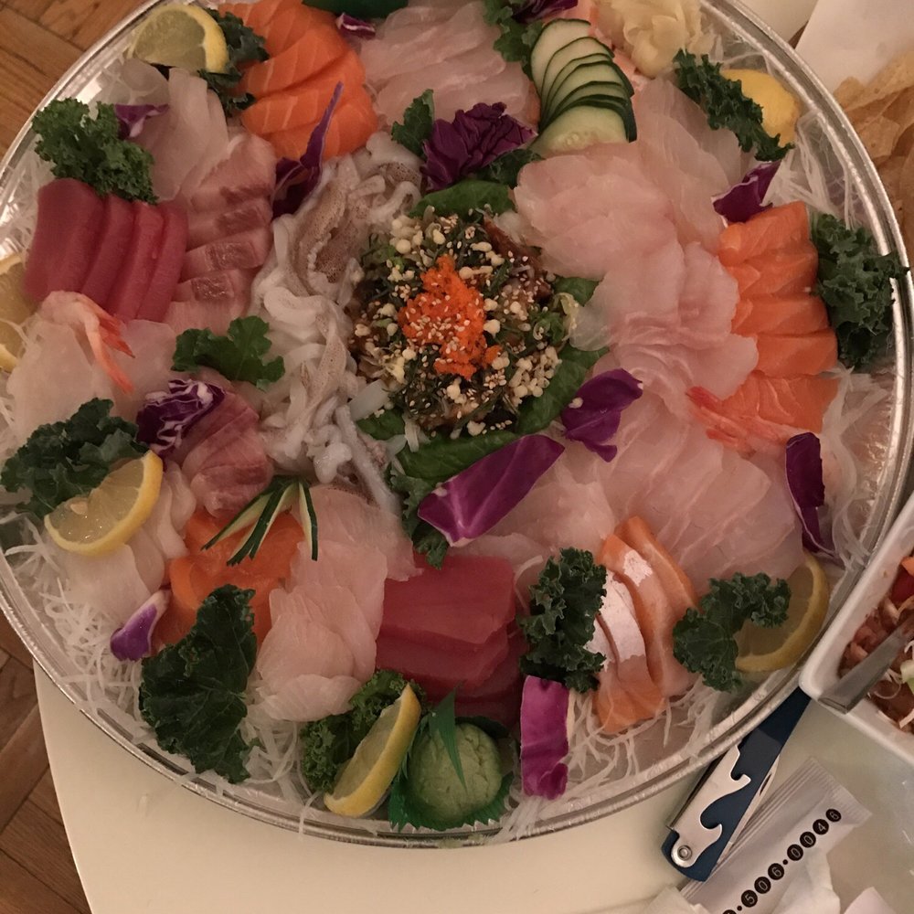 Sushi Take Out Enjoy - L size sashimi - Sushi Bars Near Me - Flushing, New York Sushi Take Out Enjoy - L size sashimi - Sushi Bars Near Me - Flushing, New York