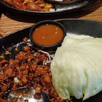 P.F. Chang's - Korean bulgogi steak and chicken lettuce wrap. - Chinese Near Me - Waco, Texas P.F. Chang's - Korean bulgogi steak and chicken lettuce wrap. - Chinese Near Me - Waco, Texas