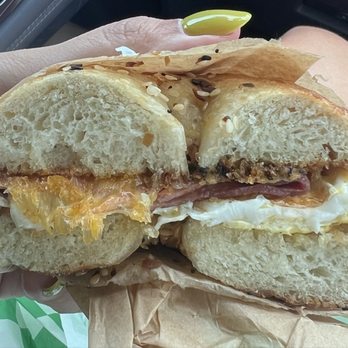 Galvin's Delicatessen - Bacon egg and cheese on everything bagel - Delis Near Me - Fredericksburg, Virginia Galvin's Delicatessen - Bacon egg and cheese on everything bagel - Delis Near Me - Fredericksburg, Virginia