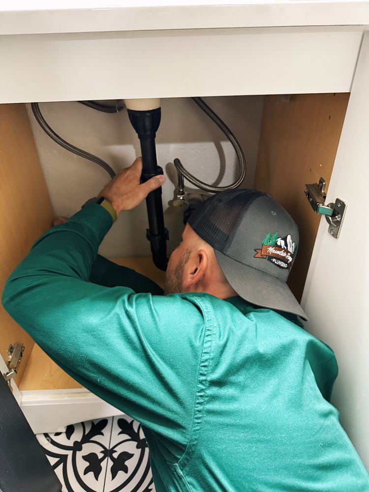 Slide of Mountain Range Plumbing