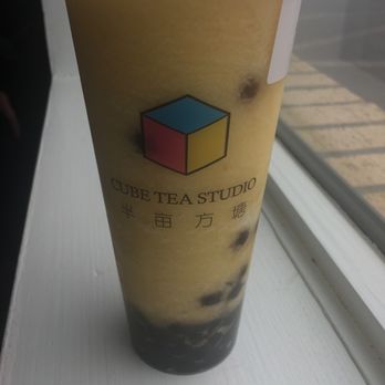 Cube Tea Studio - Fresh mango green tea blend - Bubble Tea Near Me - St. Louis, Missouri