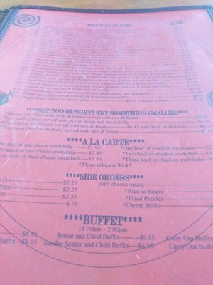 Menu photo 6 Elena's Kitchen Mc Camey, TX