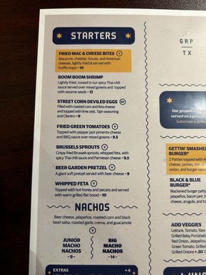 Menu photo 7 Bohemian Bull Grapevine, TX