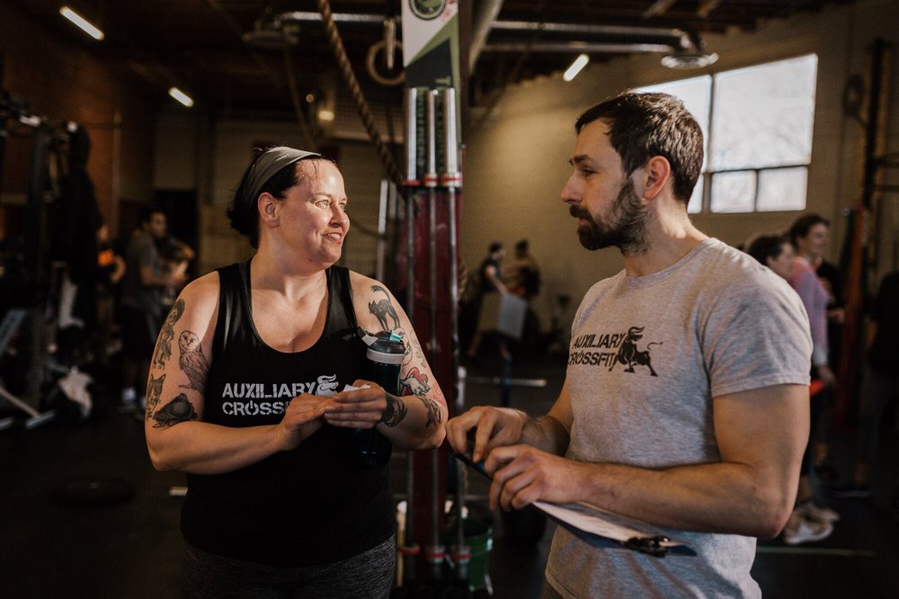 Auxiliary Crossfit Logo