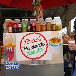 Rocio's Handmade Tamales - Rocio'shandmadetamles #Dallas Texas #Downtown # Kool-Aid pickles