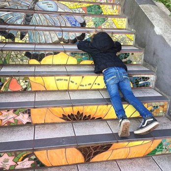 Hidden Garden Steps - Good for meltdowns! ha! - Public Art Near Me - San Francisco, California Hidden Garden Steps - Good for meltdowns! ha! - Public Art Near Me - San Francisco, California