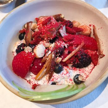 JoJo - Coconut chia bowl with fruits, dates and nuts - New American Near Me - New York, New York