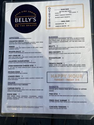 Menu photo 4 Belly’s On The Brazos Freeport, TX Menu photo 4 Belly’s On The Brazos Freeport, TX