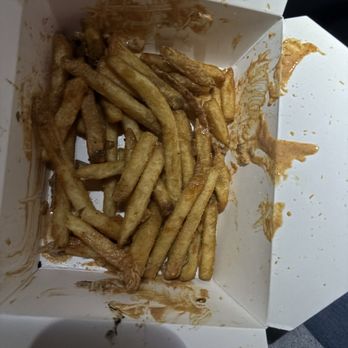 Bun N Bite - Fries after the topping were gone. - Burgers Near Me - Antelope, California Bun N Bite - Fries after the topping were gone. - Burgers Near Me - Antelope, California