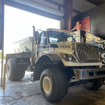 California Diesel - Reece spray service. One of the biggest trucks we've worked on - Commercial Truck Repair Near Me - Benicia, California California Diesel - Reece spray service. One of the biggest trucks we've worked on - Commercial Truck Repair Near Me - Benicia, California