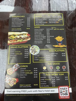 Menu photo 4 Naz’s Halal Food Orange, CA Menu photo 4 Naz’s Halal Food Orange, CA