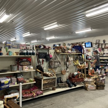 The Ole' Mercantile - he inside of the store - Grocery Near Me - Grass Range, Montana