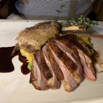 Bouchon - Maple - Glazed California Duck Breast & Confit of Thigh - French Near Me - Santa Barbara, California