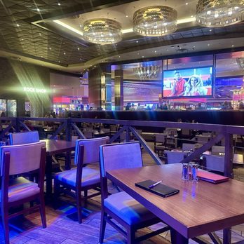 Hard Rock Cafe Sacramento - Dining area, seating right by the big screen so we could watch the Raiders win! - American Near Me - Wheatland, California Hard Rock Cafe Sacramento - Dining area, seating right by the big screen so we could watch the Raiders win! - American Near Me - Wheatland, California