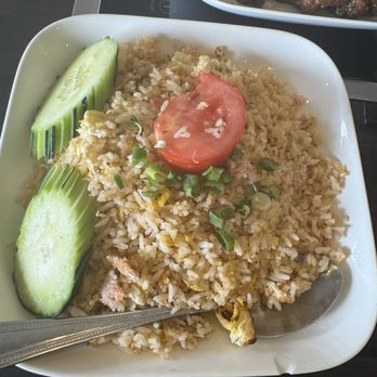 Shine Thai Cuisine - Thai Fried Rice With Crab Meat. - Thai Near Me - Daly City, California Shine Thai Cuisine - Thai Fried Rice With Crab Meat. - Thai Near Me - Daly City, California