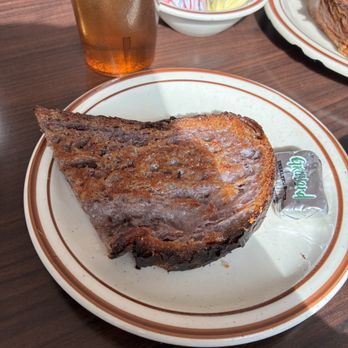 Le Hut Dinette - blue corn sourdough toast - Wine Bars Near Me - Santa Ana, California Le Hut Dinette - blue corn sourdough toast - Wine Bars Near Me - Santa Ana, California
