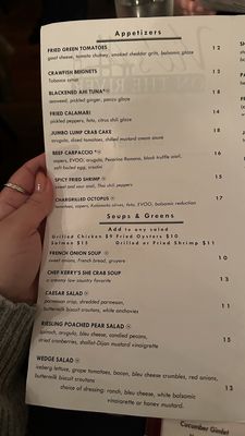 Menu photo 1 Vic's On the River Savannah, GA