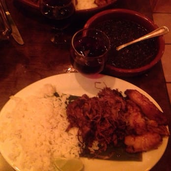 Cuban Pete's - Vaca frita with rice, black beans, and plantains - Cuban Near Me - Montclair, New Jersey Cuban Pete's - Vaca frita with rice, black beans, and plantains - Cuban Near Me - Montclair, New Jersey
