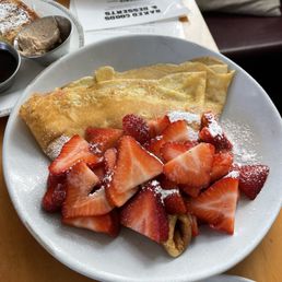 Strawberry Nutella crepe Strawberry Nutella crepe